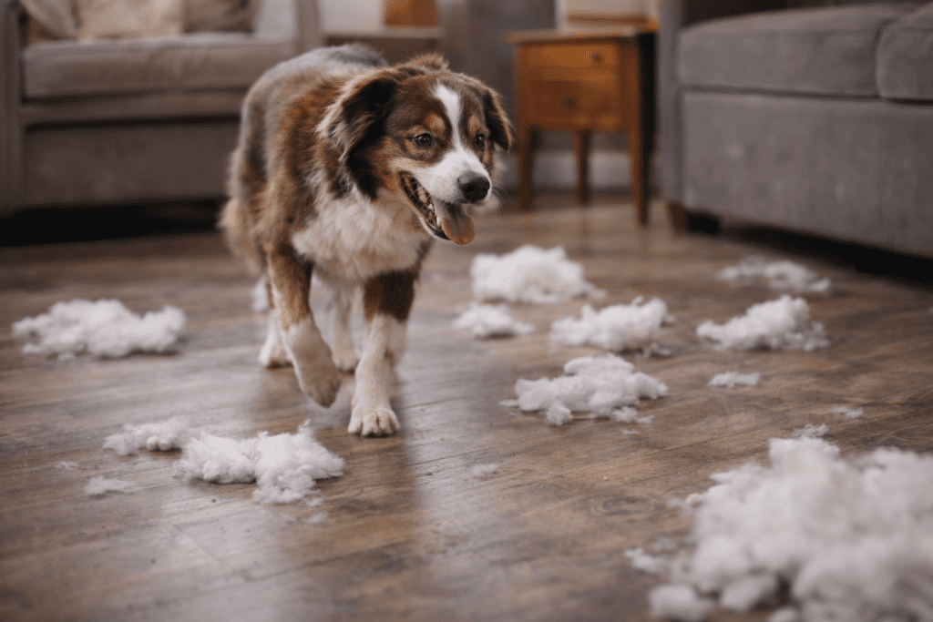 dog restlessness during winter months 