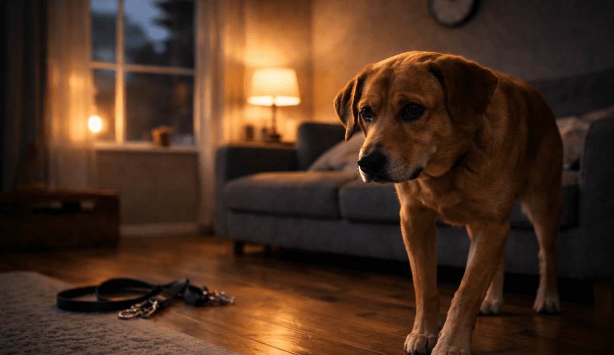 dog's Separation Anxiety Shows Up at Night