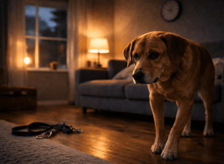 dog's Separation Anxiety Shows Up at Night
